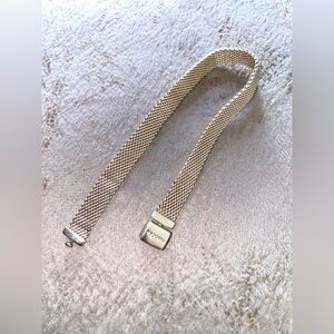 Elegant Pandora Mesh Bracelet. Sterling Silver